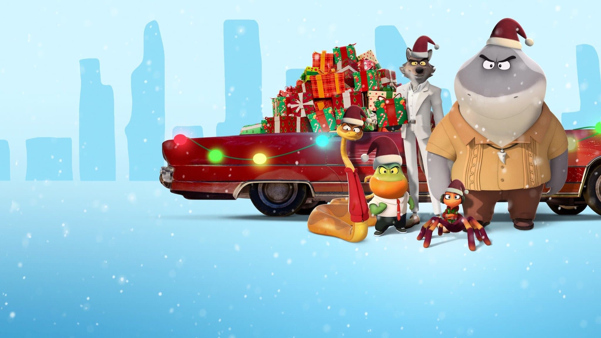 Póster oficial de la película Los tipos malos: Una Navidad muy mala en alta calidad HD 4K
