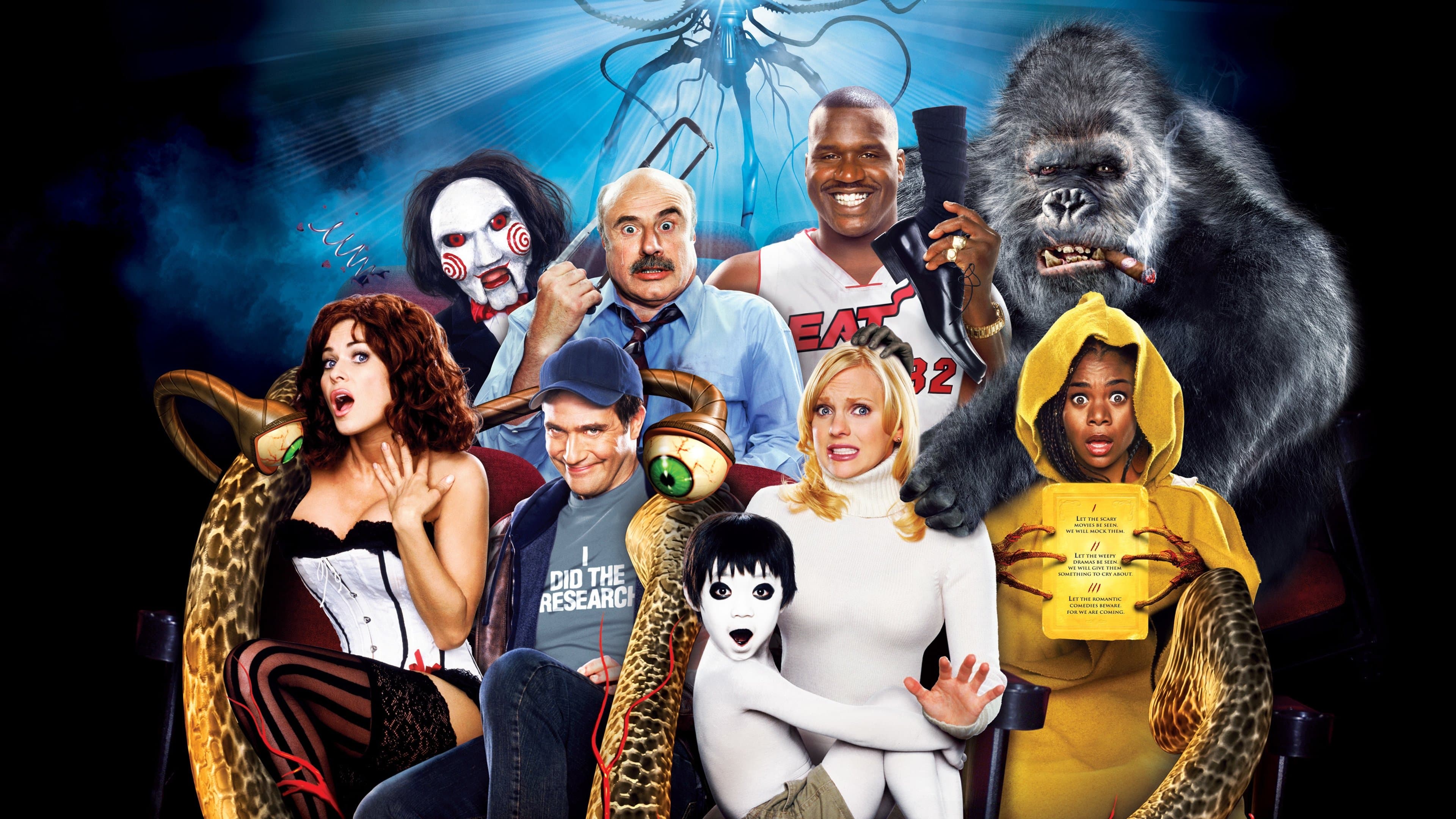 Póster oficial de la película Scary Movie 4 en alta calidad HD 4K