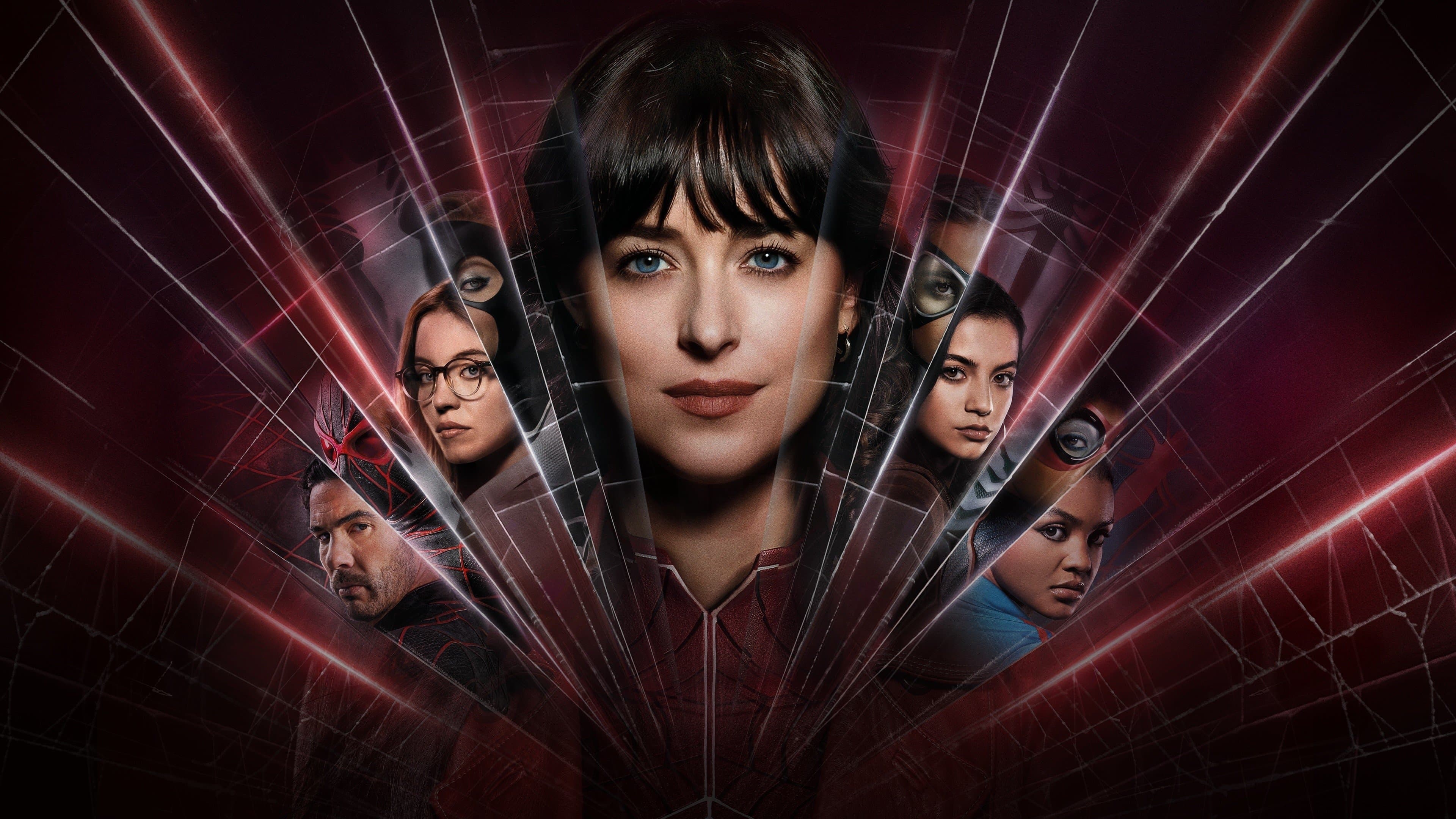 Póster oficial de la película Madame Web en alta calidad HD 4K