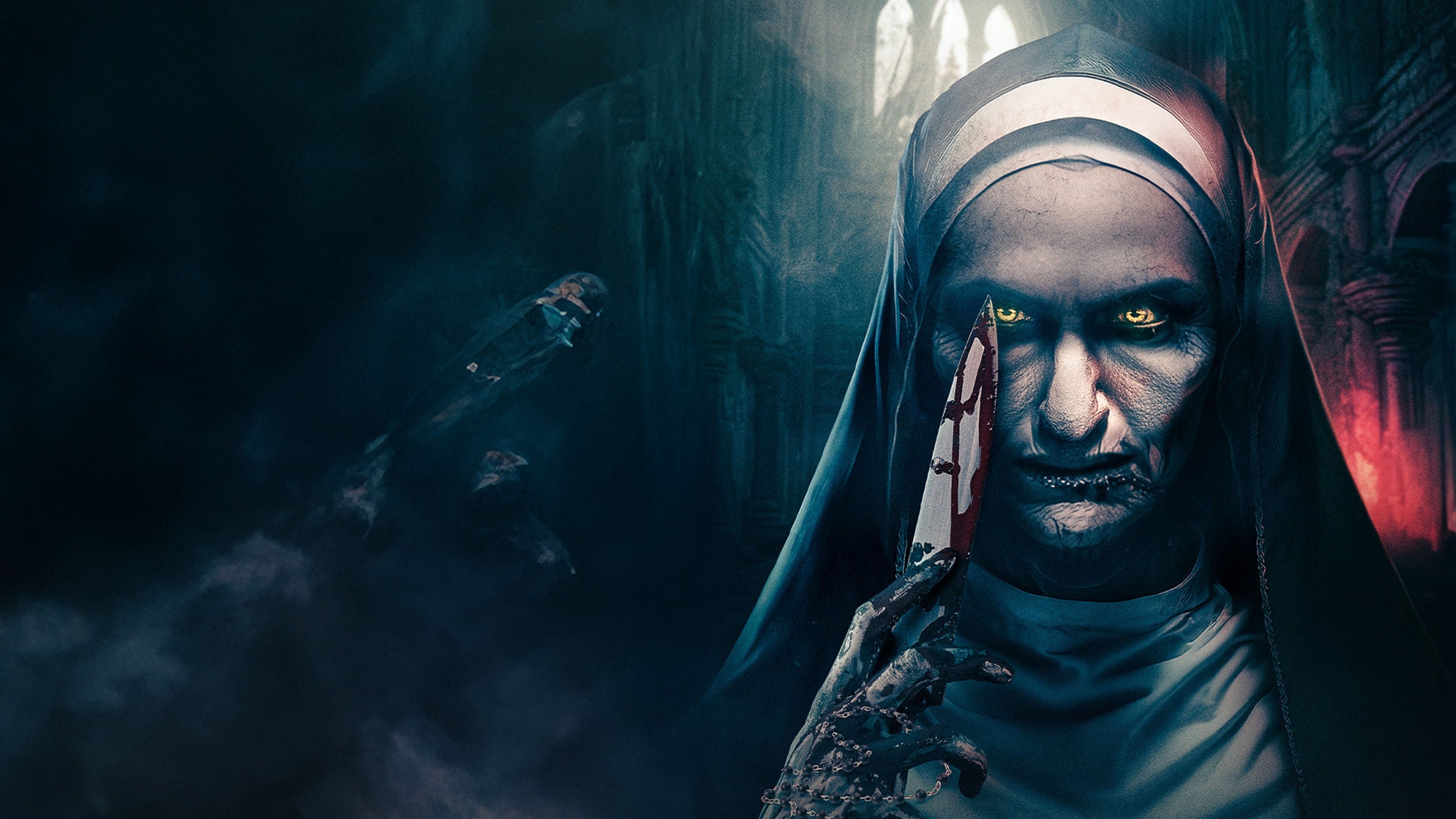 Póster oficial de la película La monja mala 3 en alta calidad HD 4K