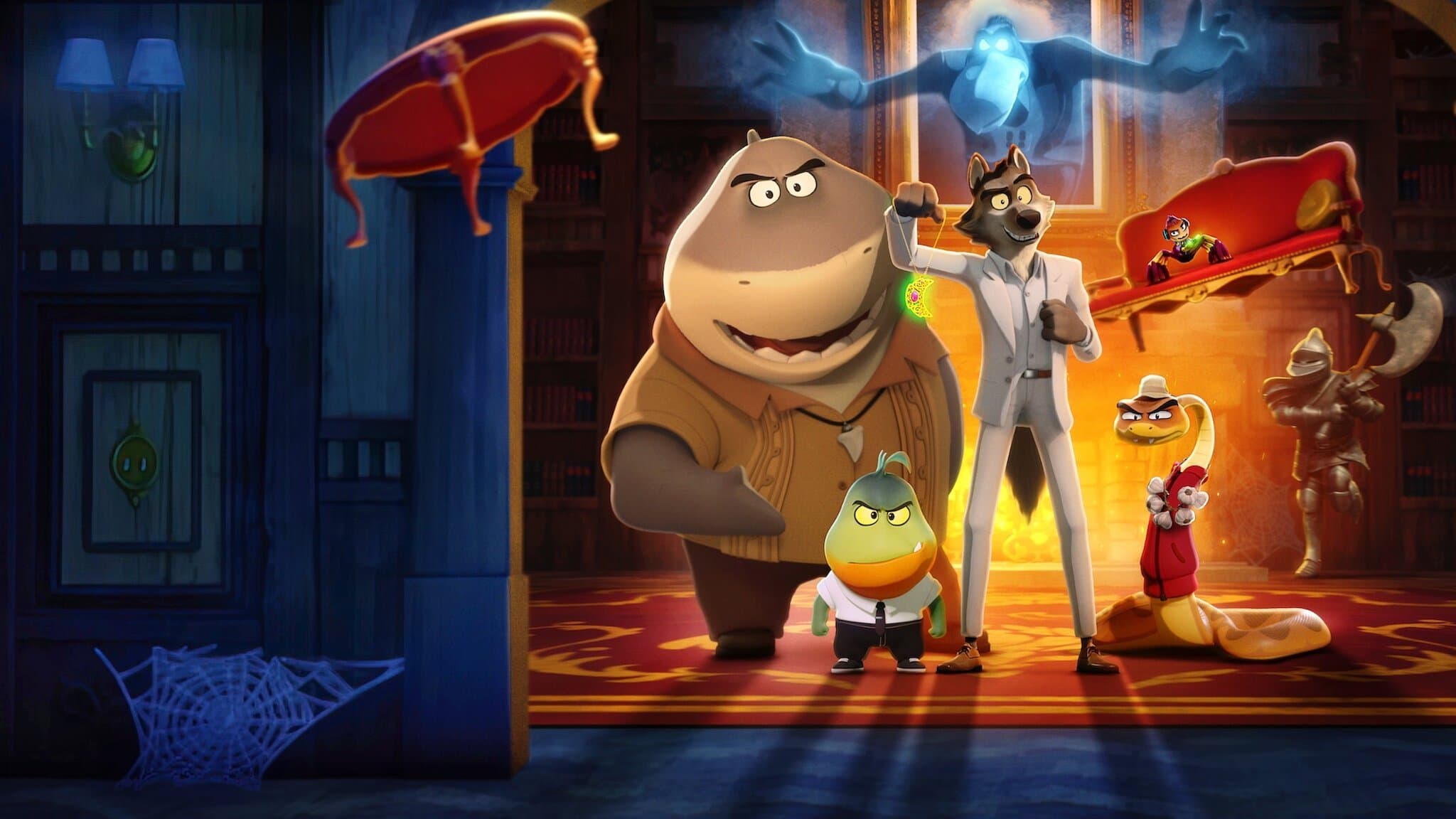 Póster oficial de la película Los tipos malos: ¿Truco o atraco? en alta calidad HD 4K