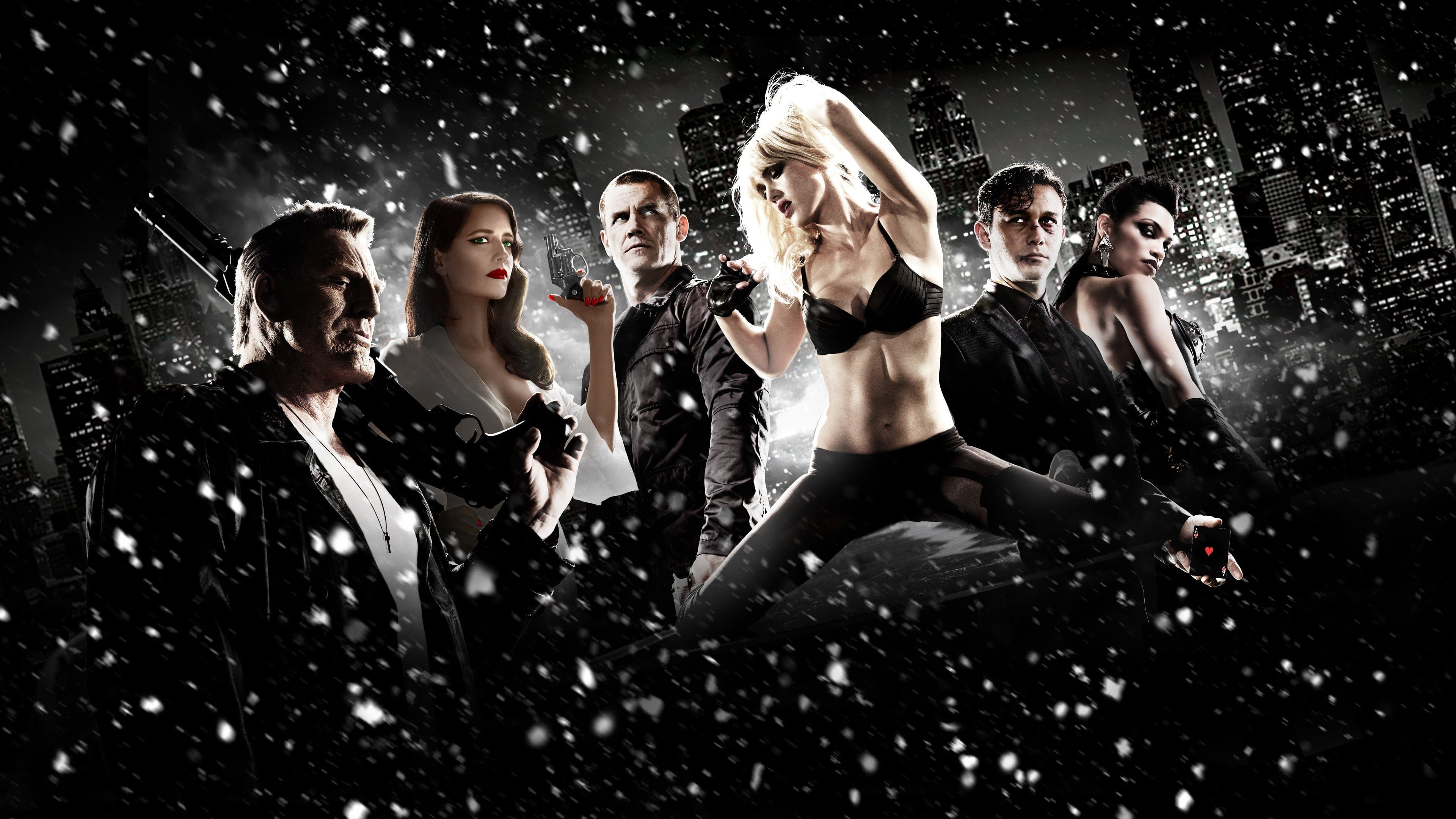 Póster oficial de la película Sin City 2: una dama por la cual mataría en alta calidad HD 4K