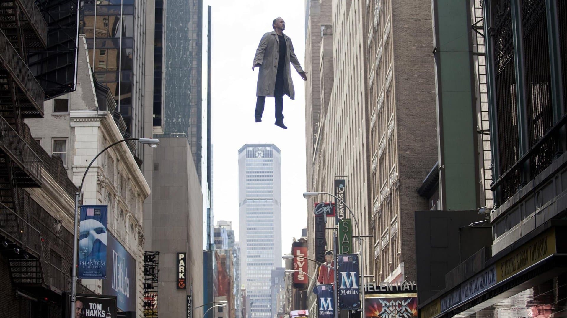 Póster oficial de la película Birdman o (La inesperada virtud de la ignorancia) en alta calidad HD 4K