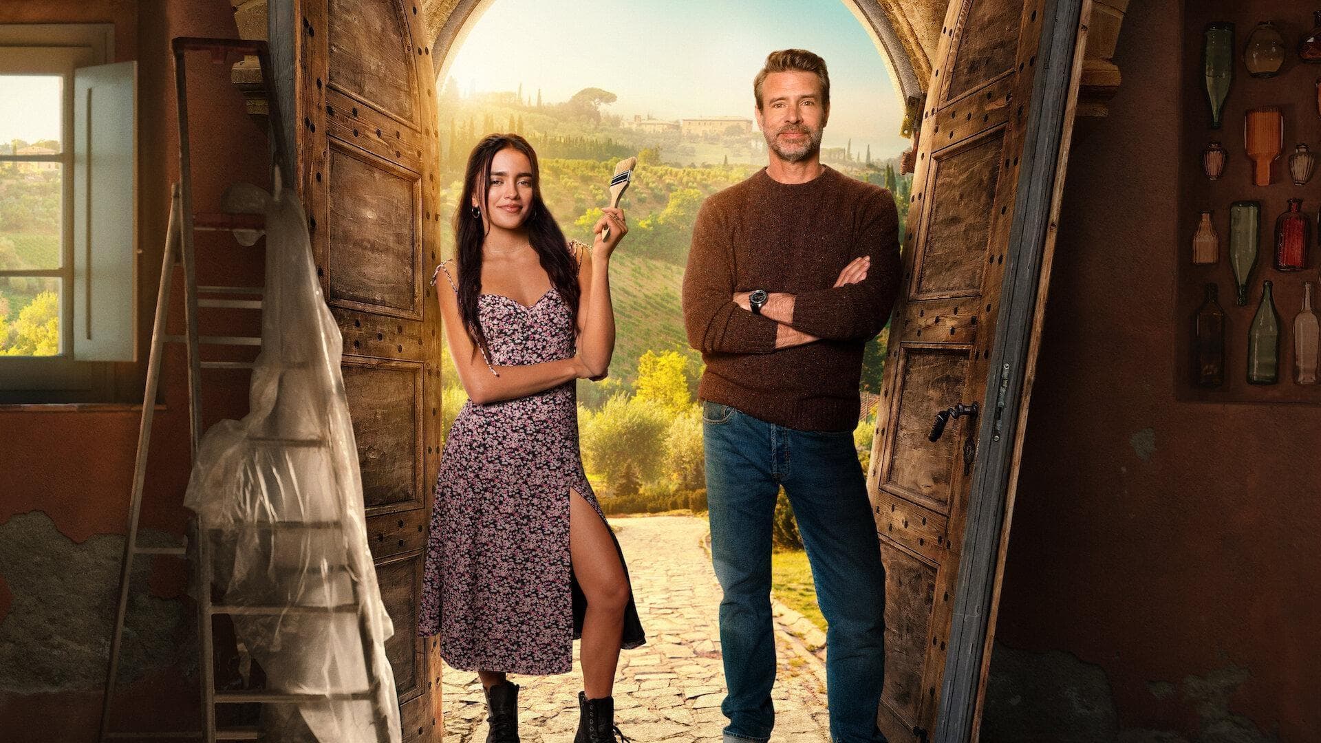 Póster oficial de la película La Dolce Villa en alta calidad HD 4K