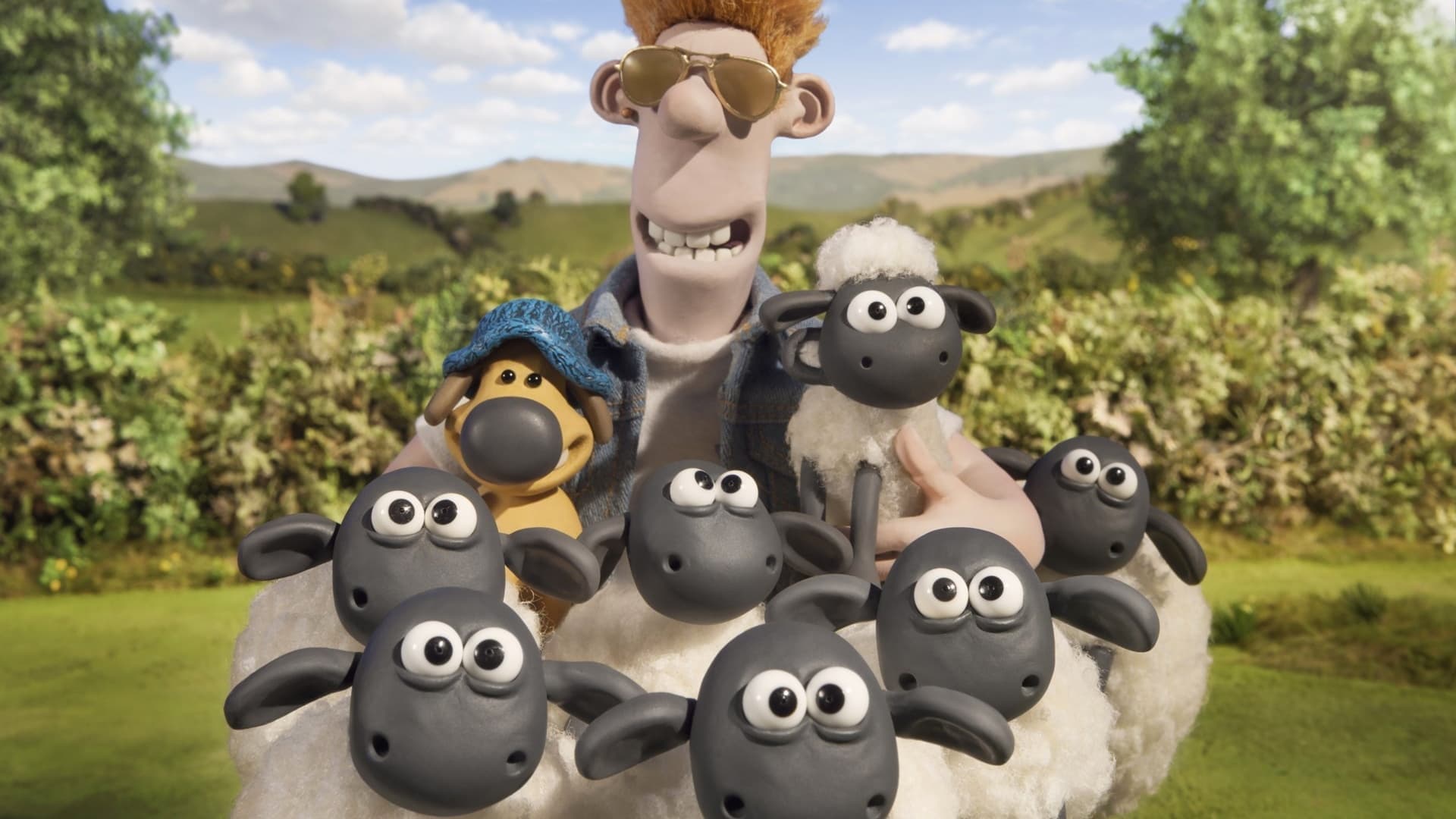 Póster oficial de la película Shaun el Cordero: La Película en alta calidad HD 4K