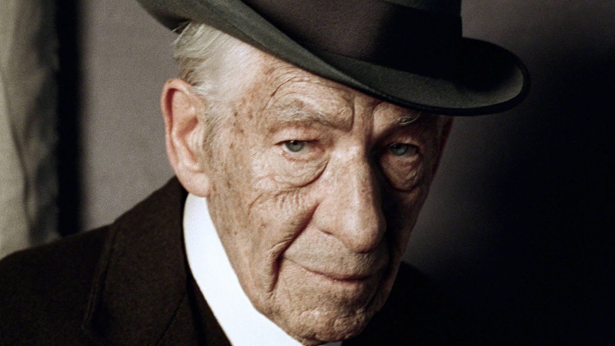 Póster oficial de la película El Sr. Holmes en alta calidad HD 4K
