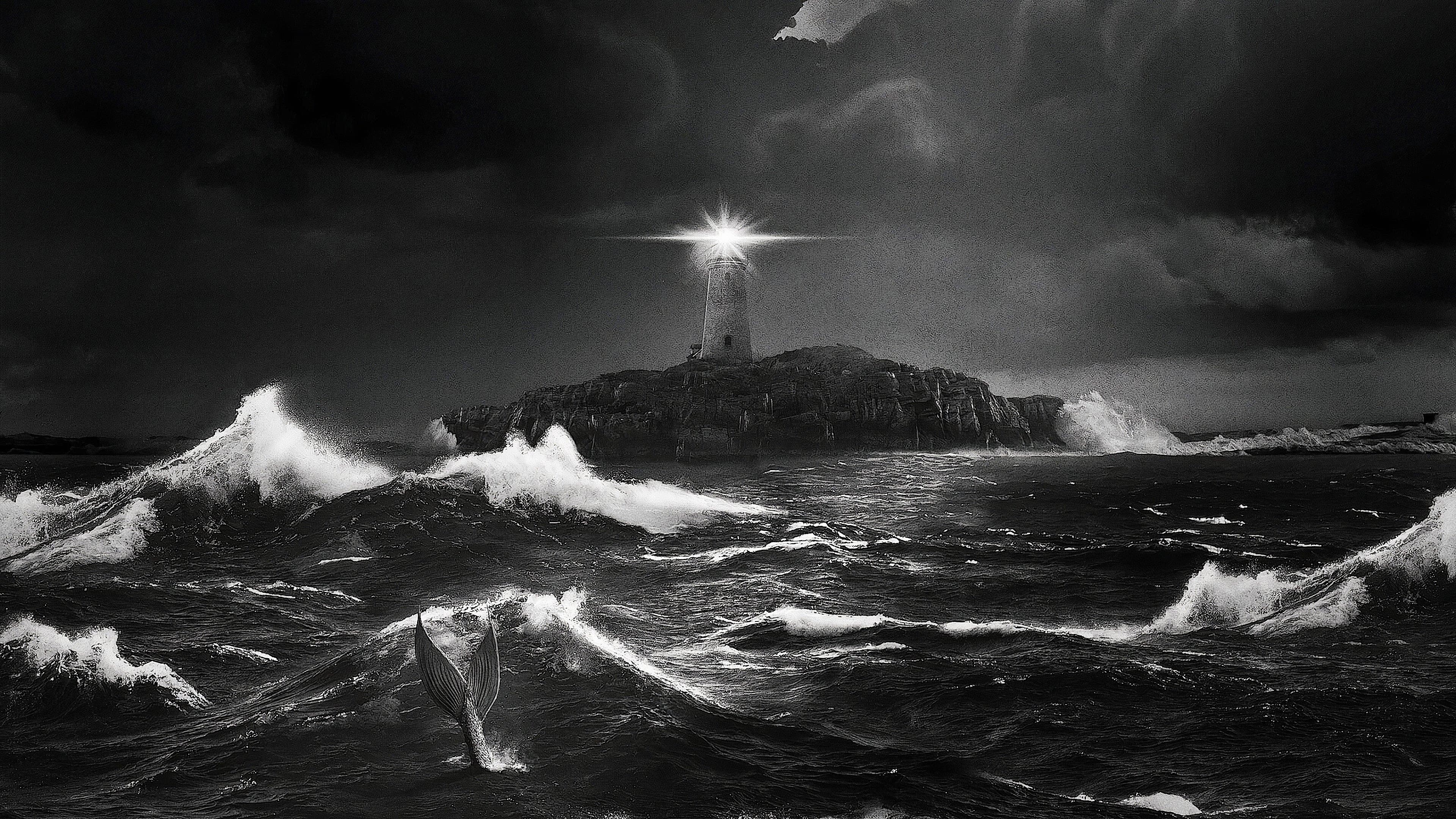 Póster oficial de la película El faro en alta calidad HD 4K
