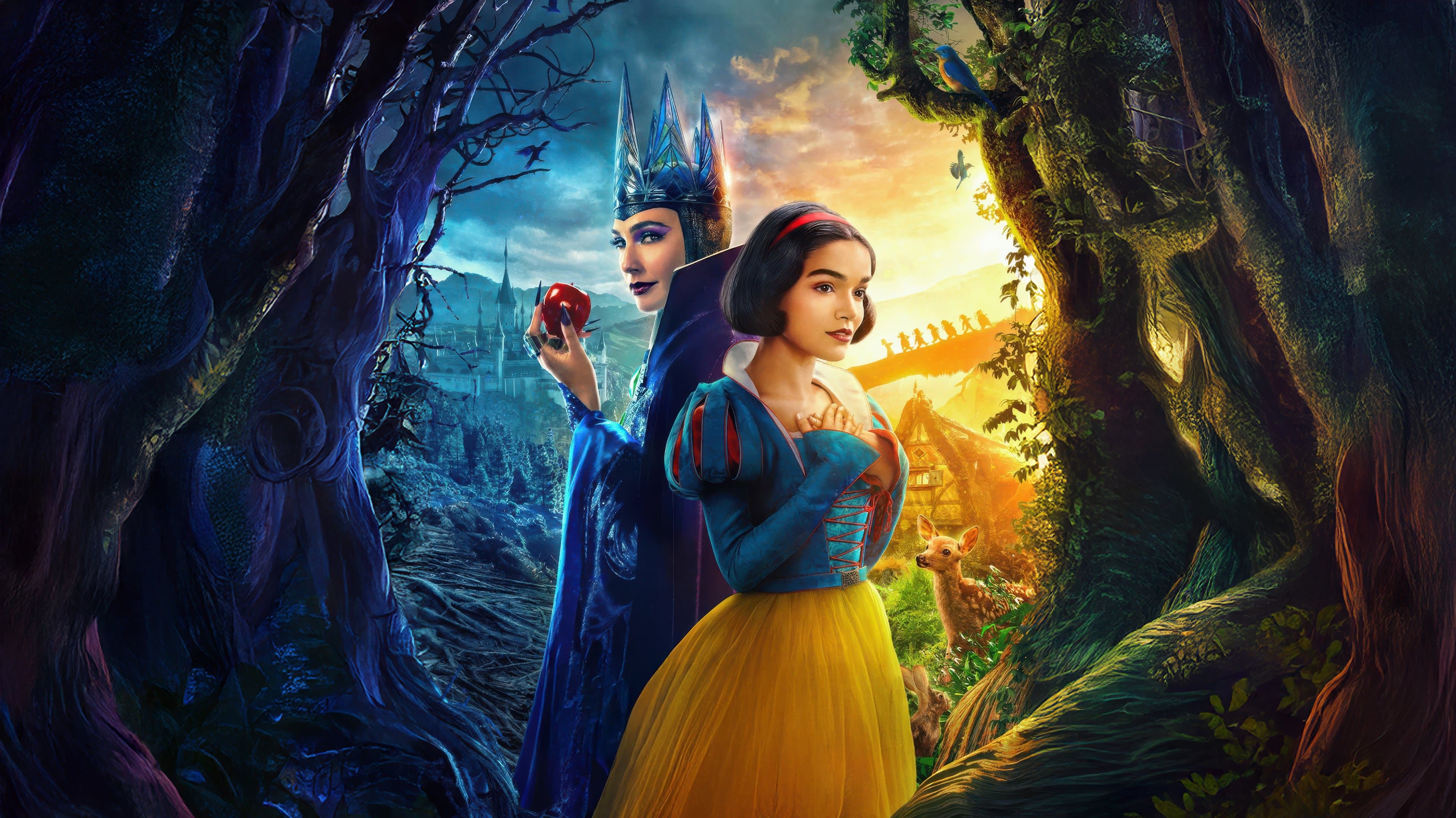 Póster oficial de la película Blanca nieves en alta calidad HD 4K