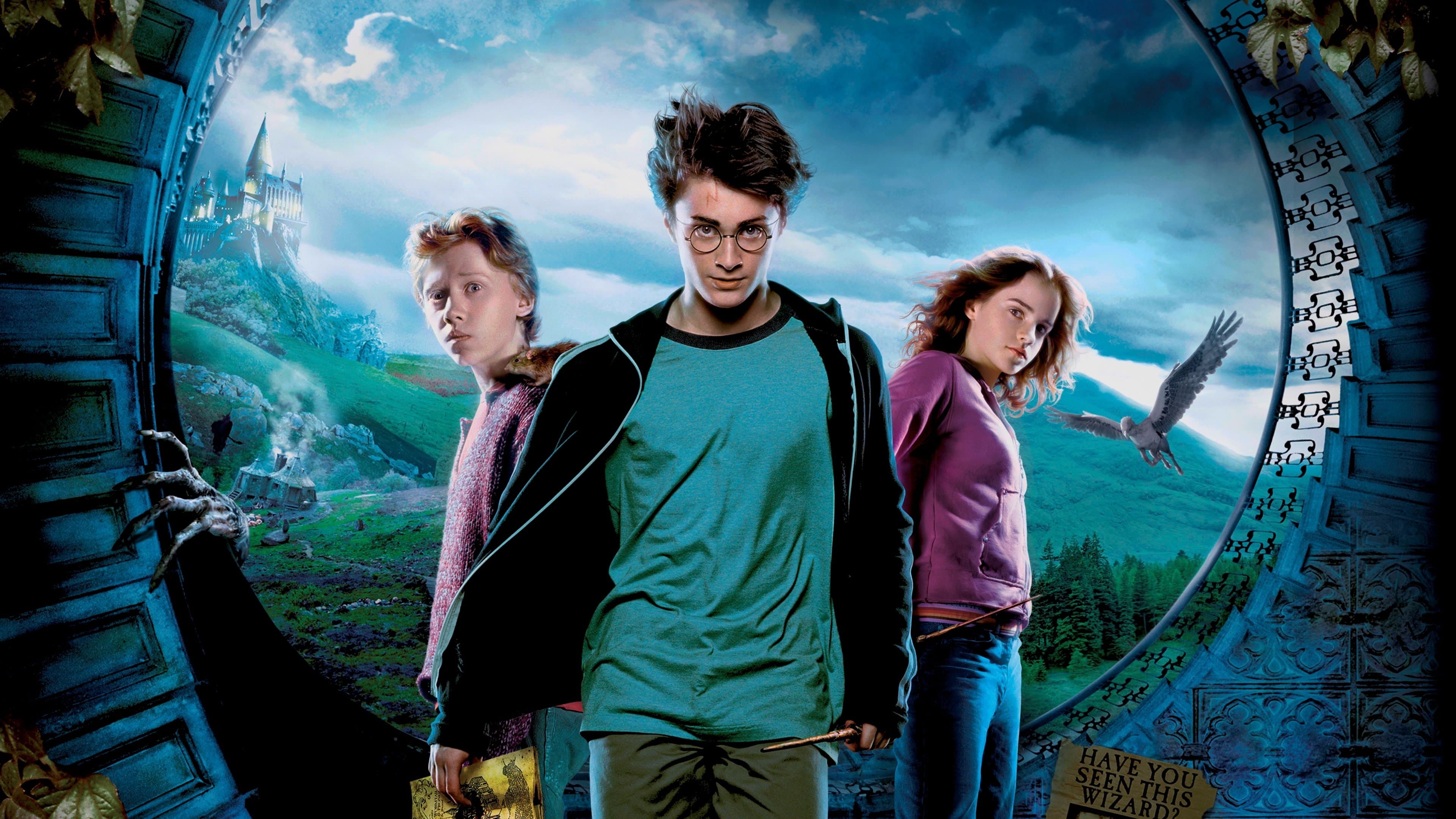 Póster oficial de la película Harry Potter y el prisionero de Azkaban en alta calidad HD 4K