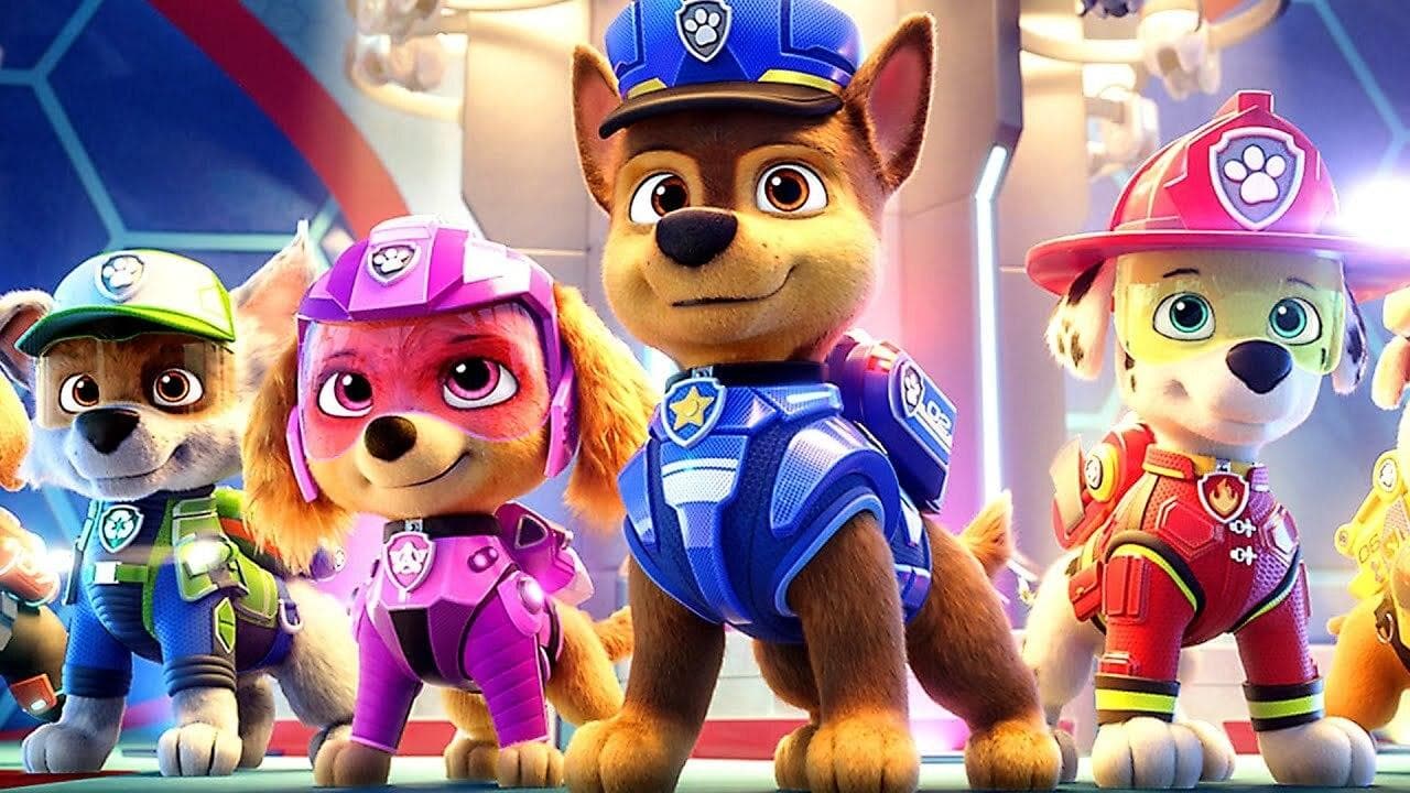 Póster oficial de la película Paw Patrol: La película en alta calidad HD 4K