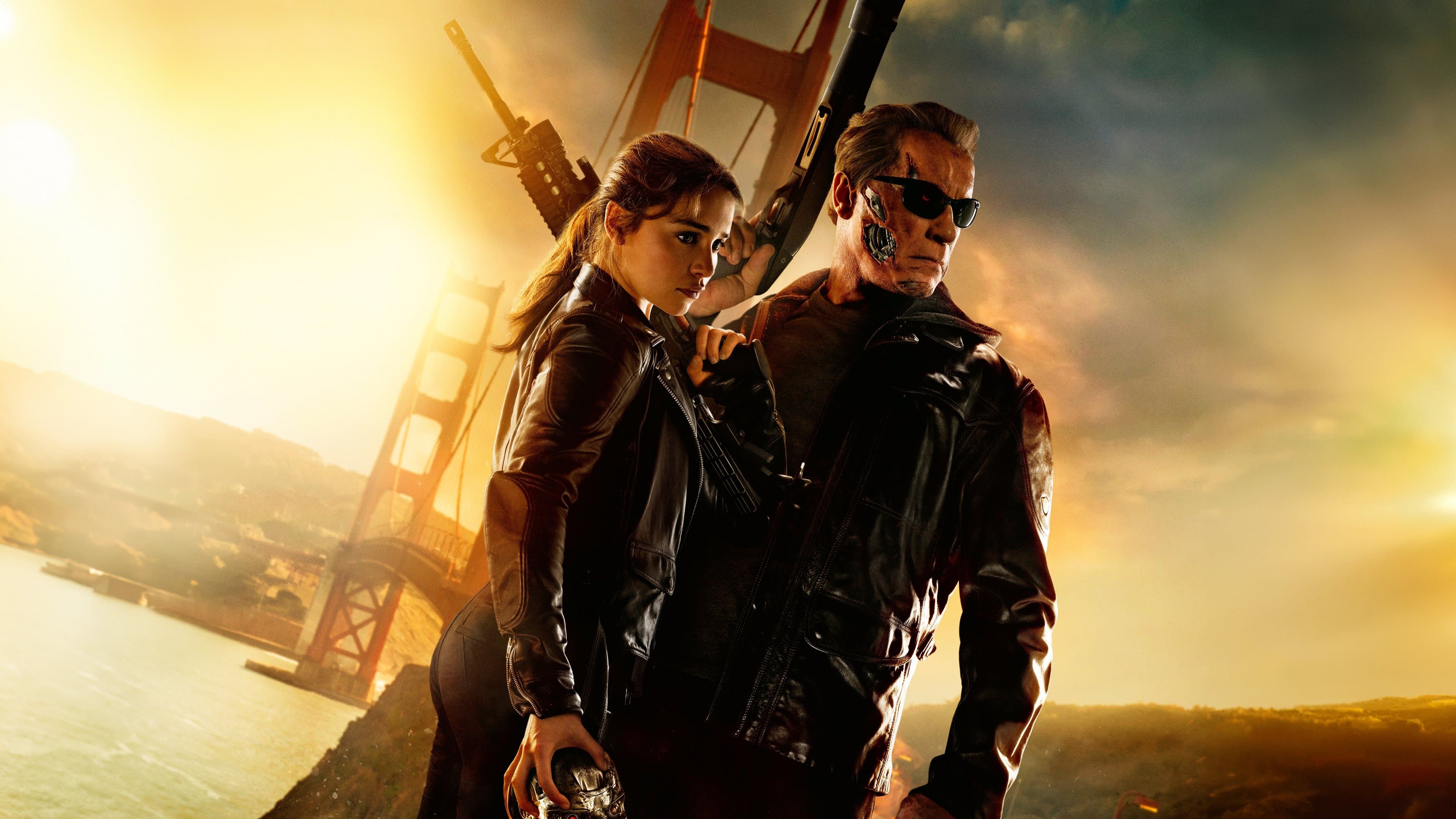 Póster oficial de la película Terminator Génesis en alta calidad HD 4K