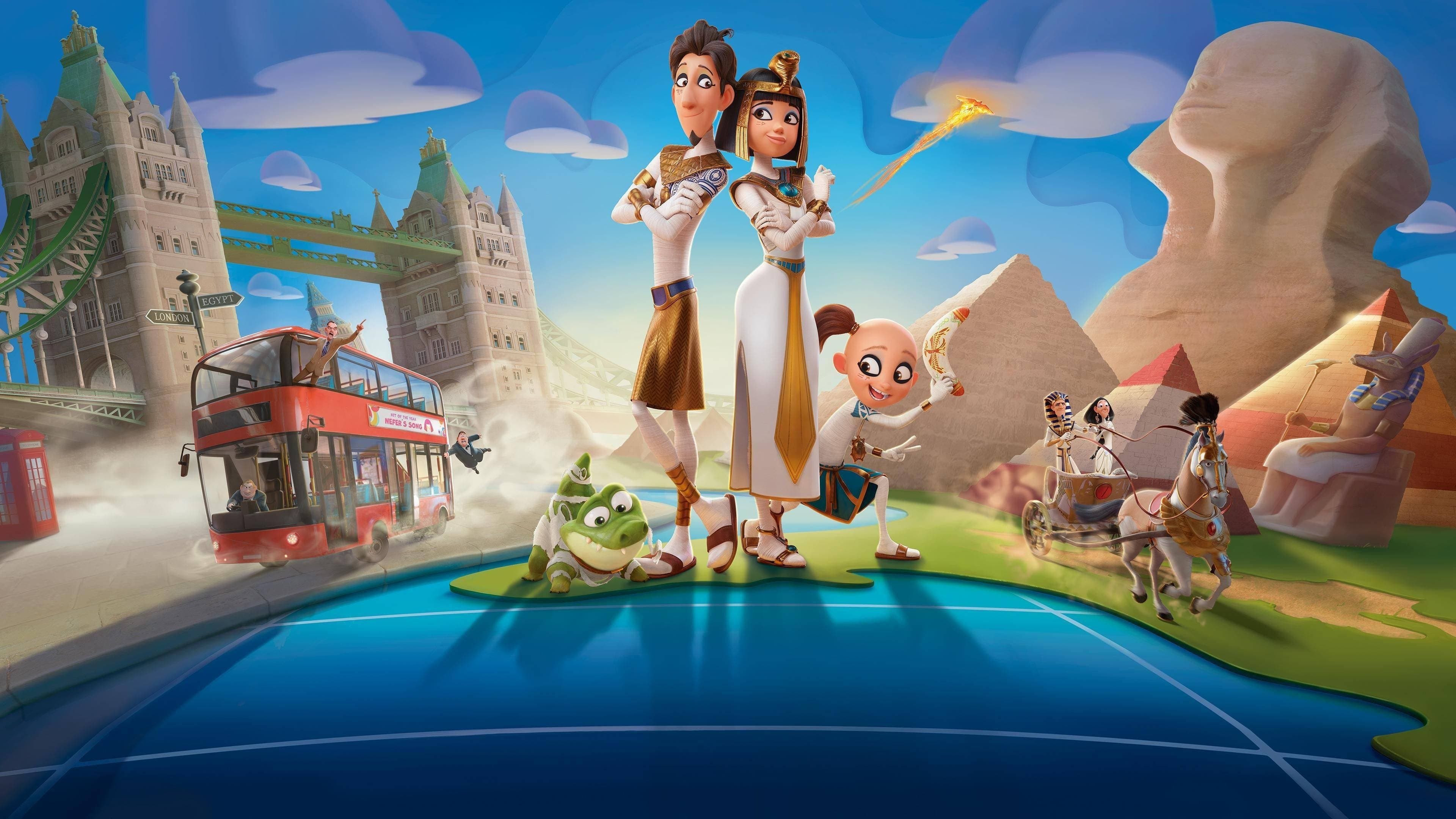 Póster oficial de la película Las momias y el anillo perdido en alta calidad HD 4K