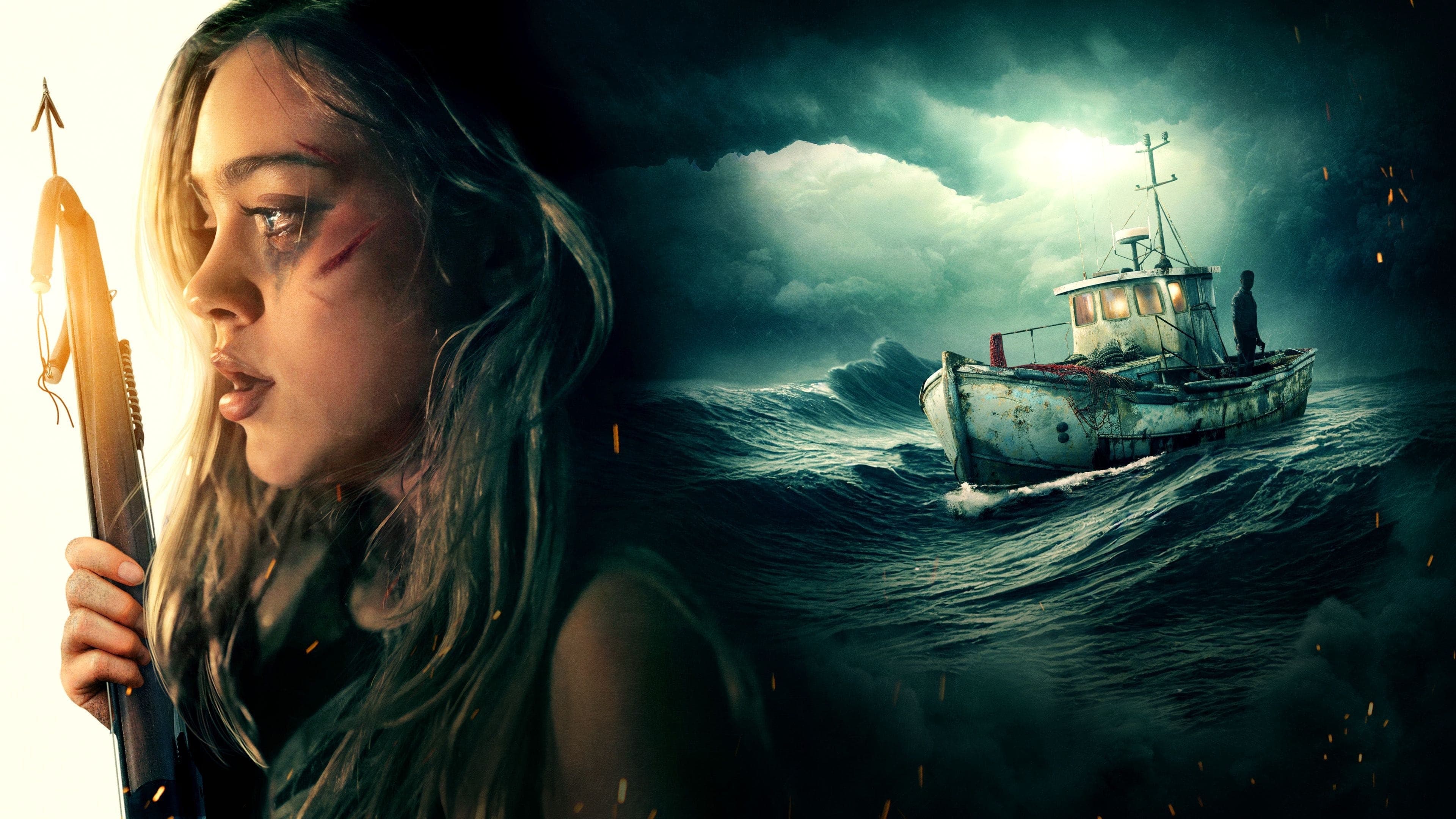 Póster oficial de la película Trampa en alta mar en alta calidad HD 4K