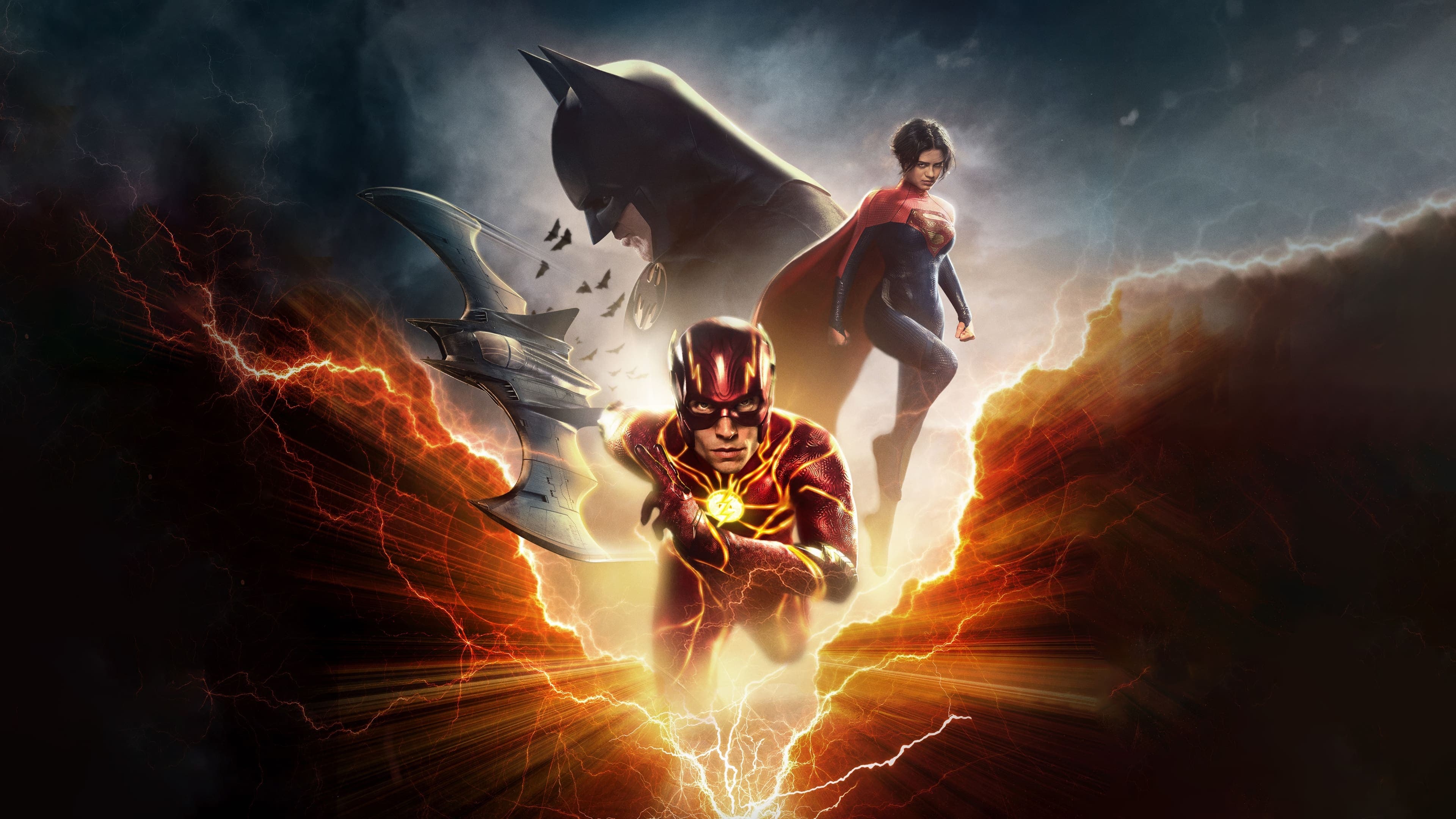 Póster oficial de la película Flash en alta calidad HD 4K