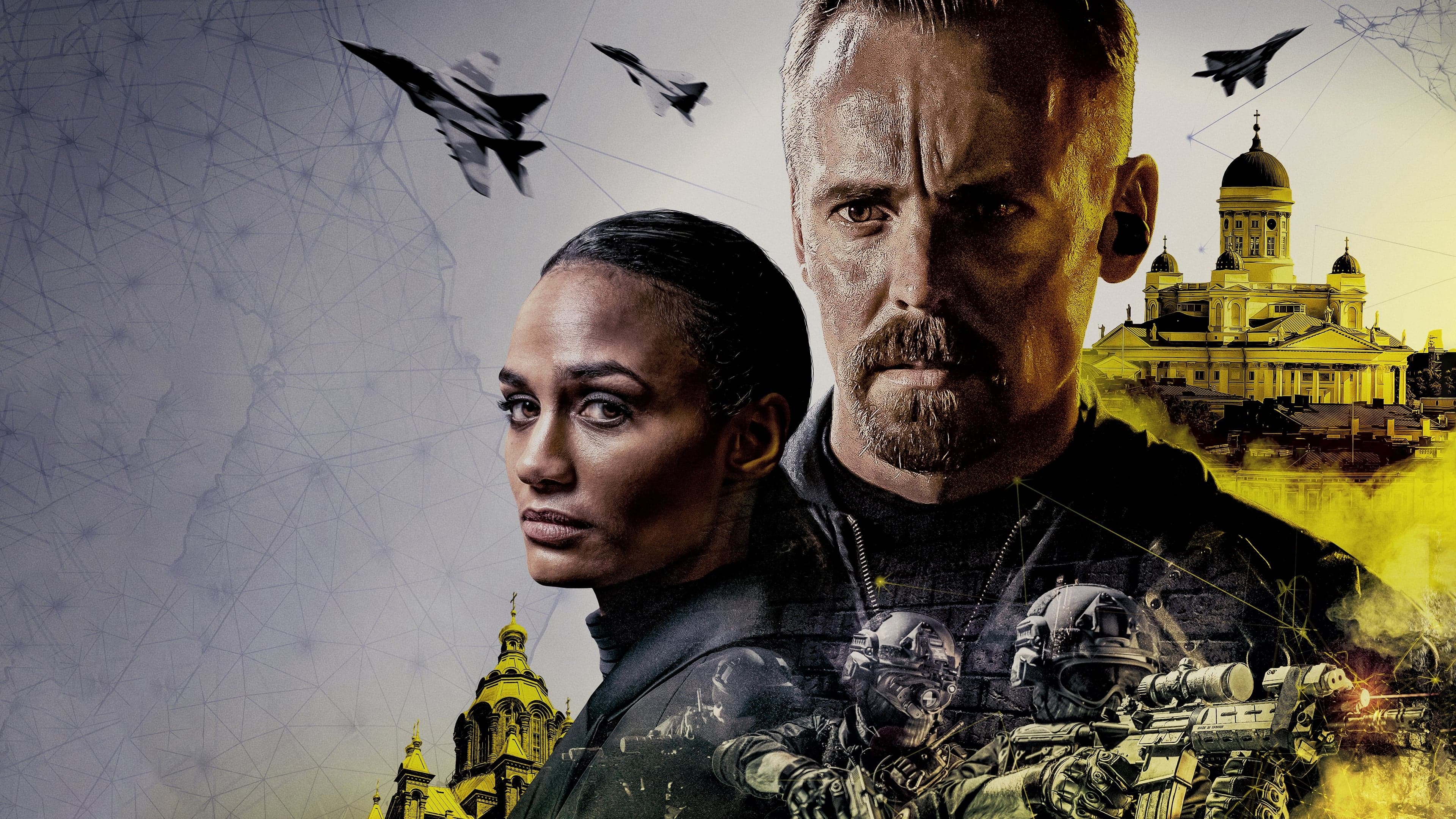Póster oficial de la película Atentado terrorista en alta calidad HD 4K
