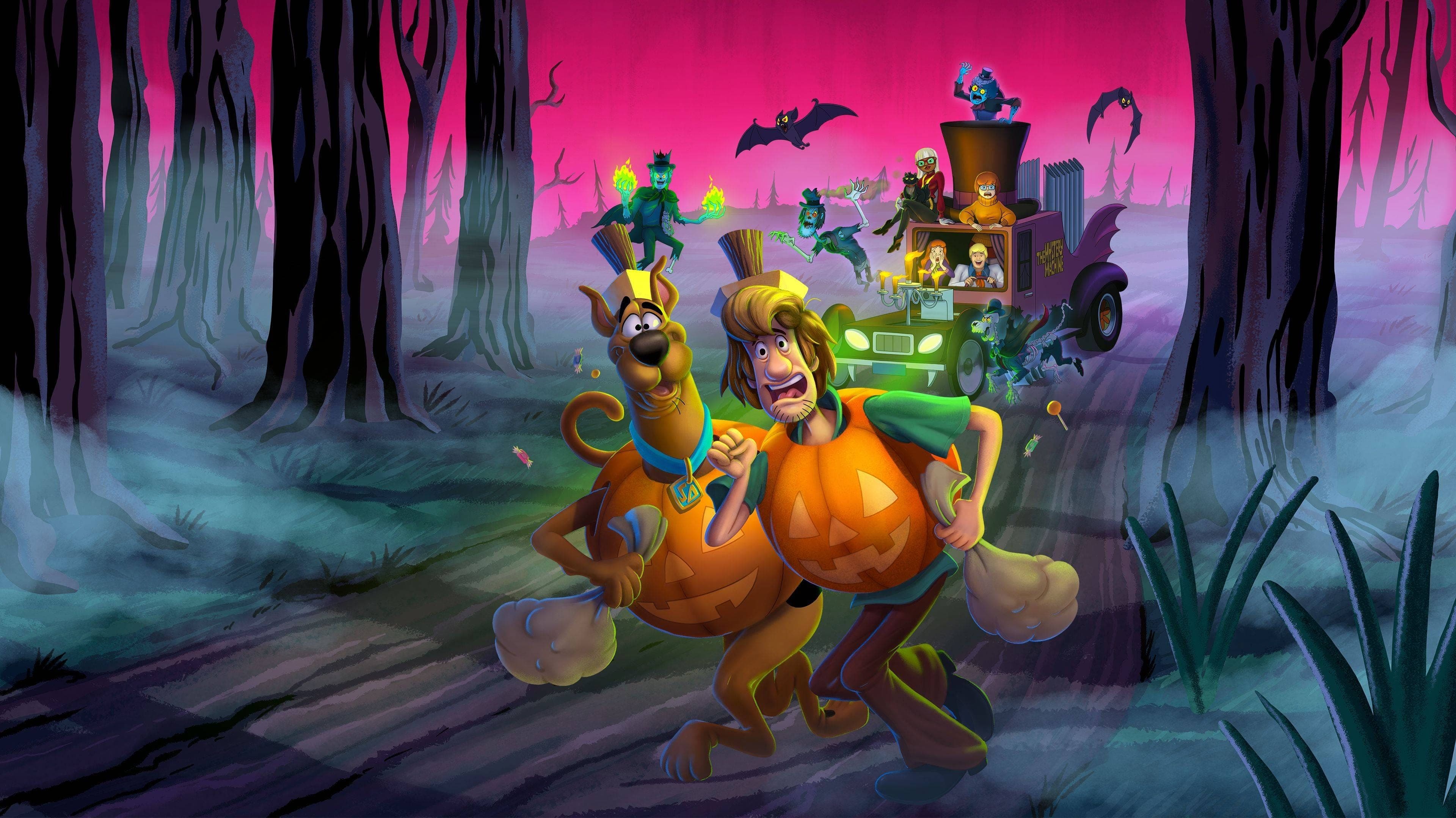 Póster oficial de la película ¡Truco o trato Scooby-Doo! en alta calidad HD 4K