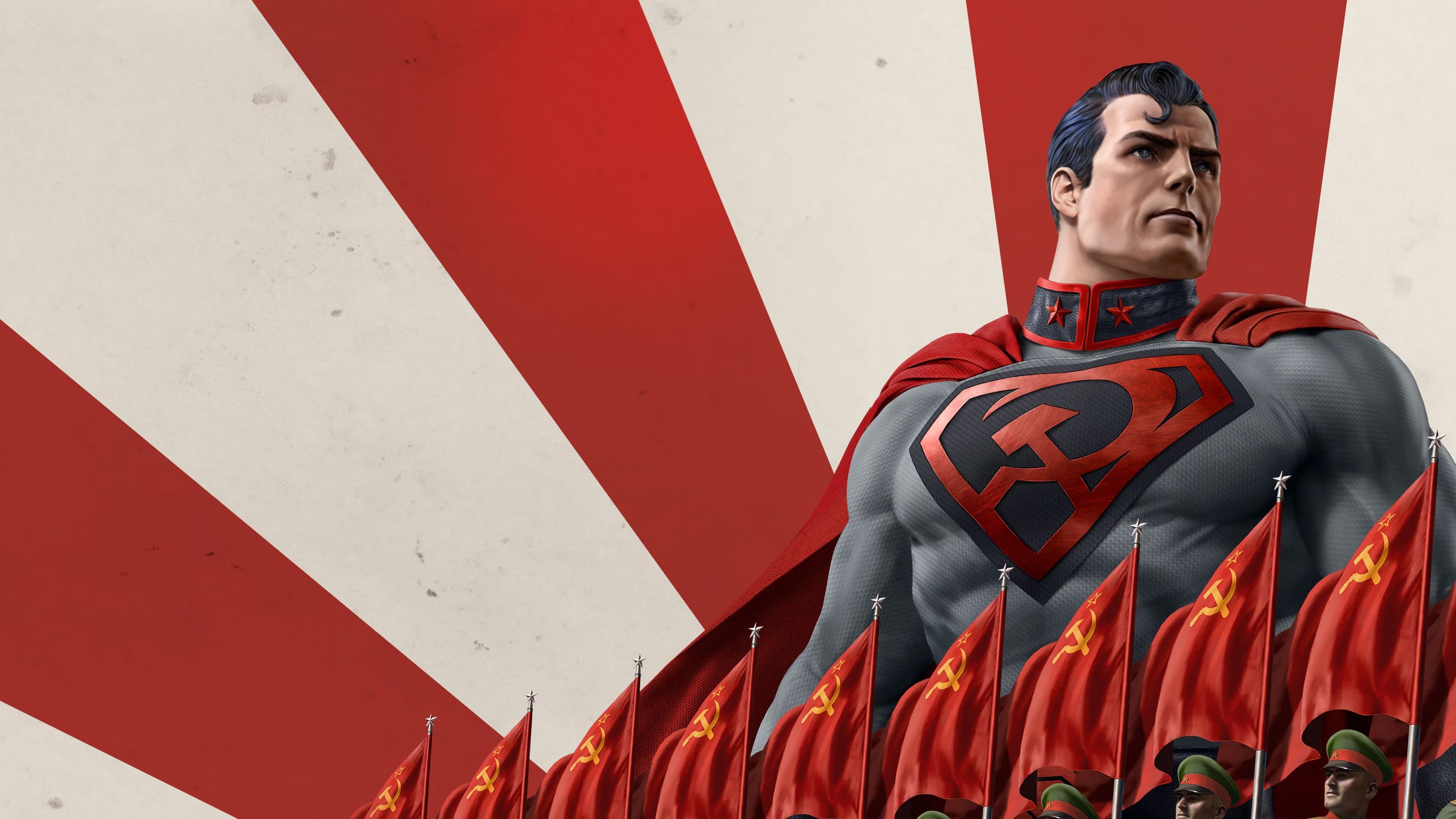 Póster oficial de la película Superman: Hijo Rojo en alta calidad HD 4K
