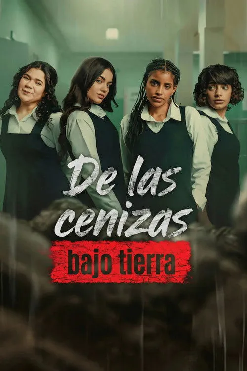 Póster oficial de la película De las cenizas: Bajo tierra estrenada en 2026