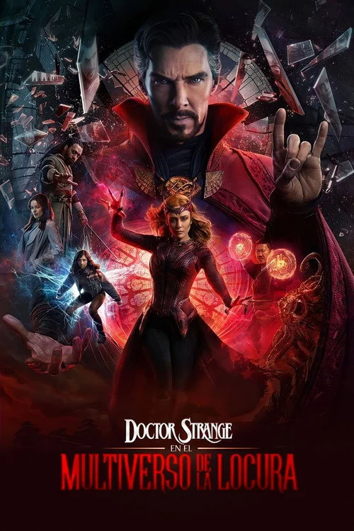 Póster oficial de la película Doctor Strange: Multiverso de la locura estrenada en 2022