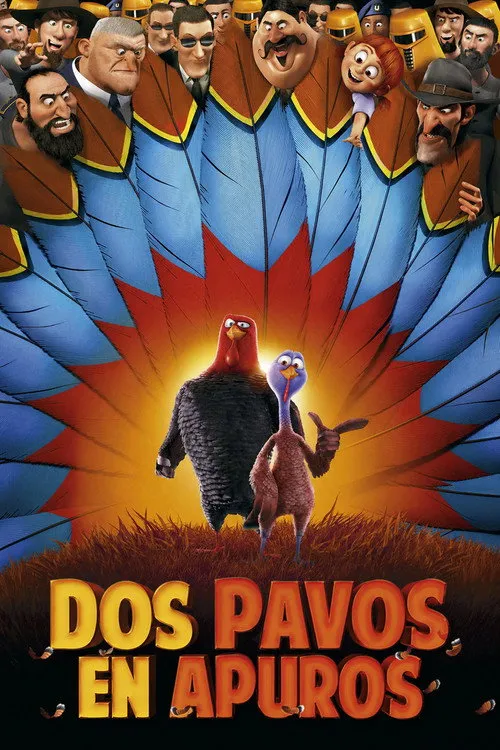 Dos pavos en apuros