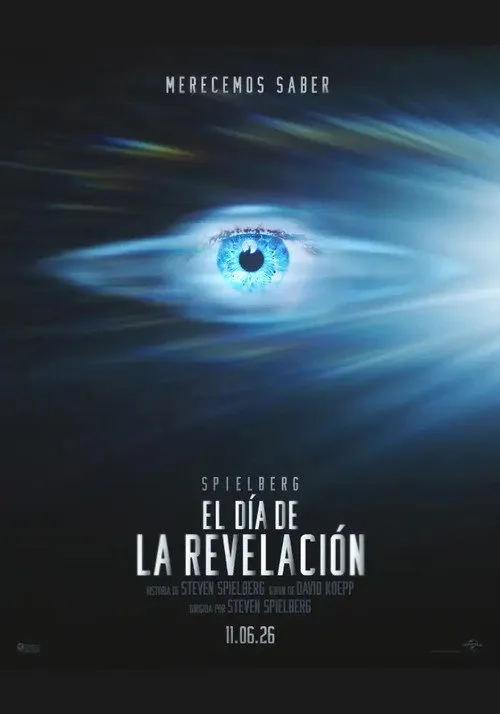 Póster oficial de la película El día de la revelación en alta calidad