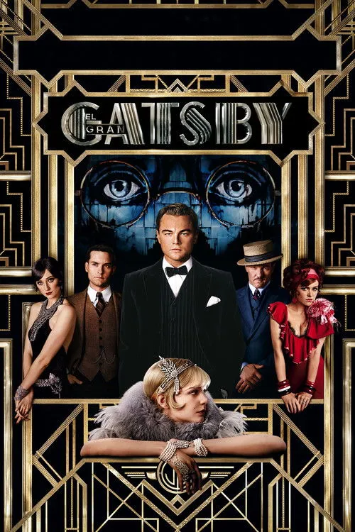Póster oficial de la película El gran Gatsby estrenada en 2013
