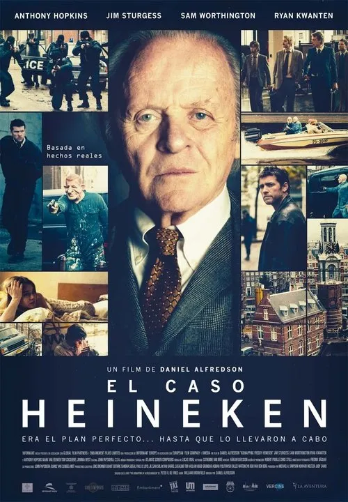 Póster oficial de la película El gran secuestro de Mr. Heineken en alta calidad
