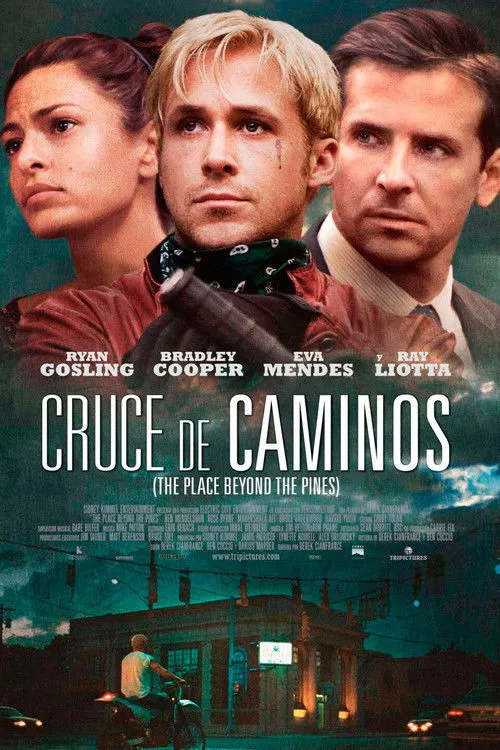 Póster oficial de la película El lugar donde todo termina estrenada en 2012