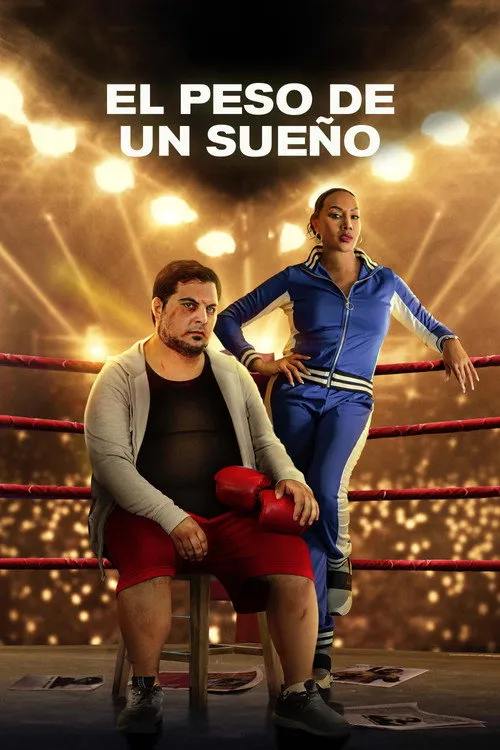 Póster oficial de la película El peso de un sueño estrenada en 2022