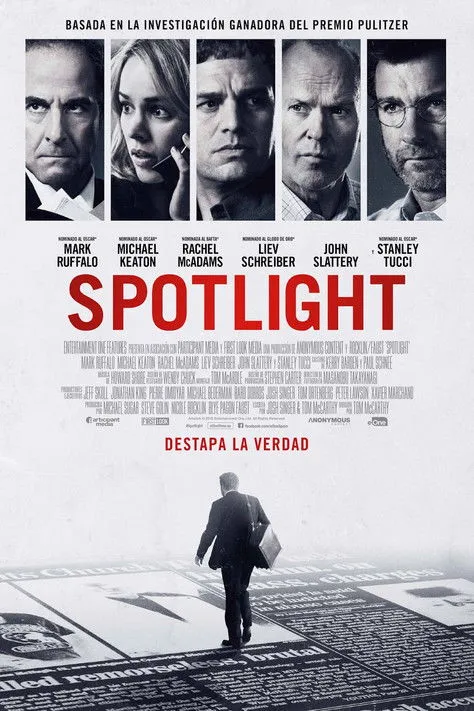Póster oficial de la película En Primera Plana en alta calidad