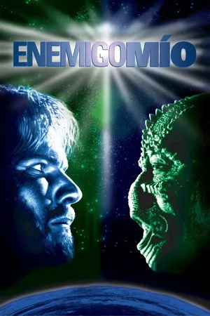 Póster oficial de la película Enemigo mío estrenada en 1985