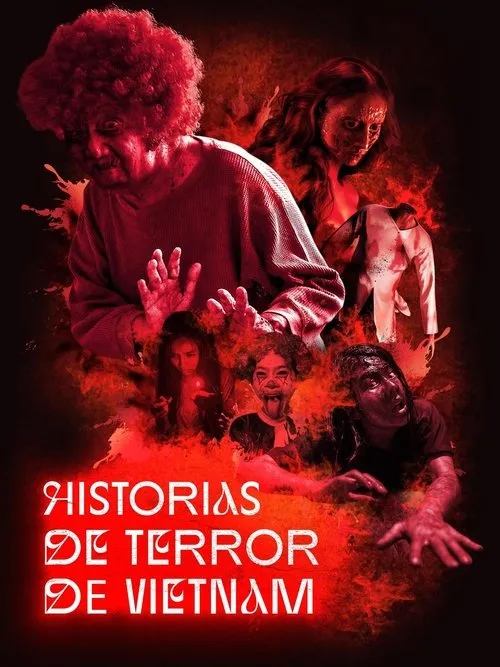 Póster oficial de la película Historias de terror de Vietnam estrenada en 2022