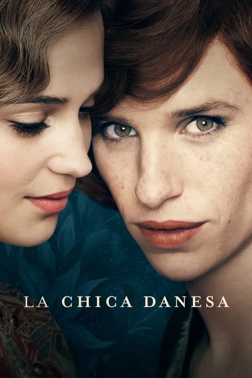 Póster oficial de la película La chica danesa en alta calidad