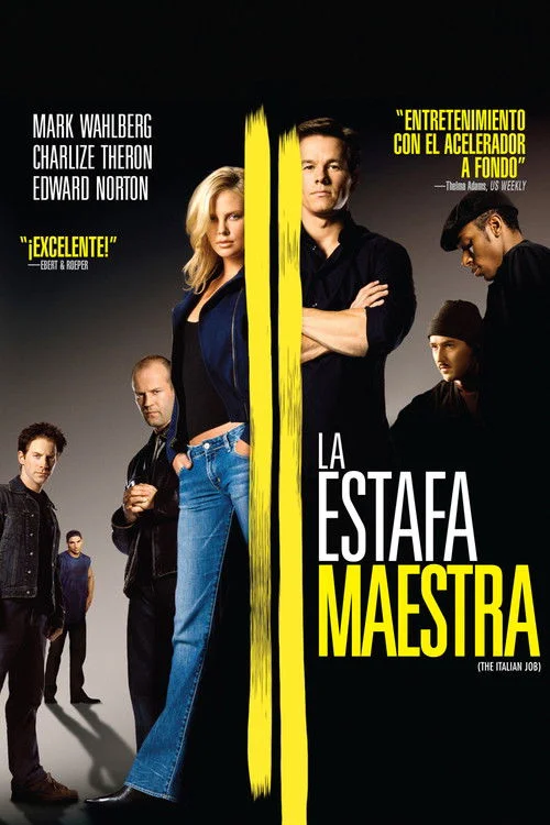 Póster oficial de la película La Estafa Maestra estrenada en 2003