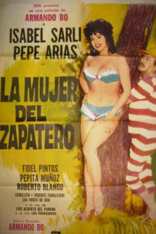Póster oficial de la película La mujer del zapatero estrenada en 1965