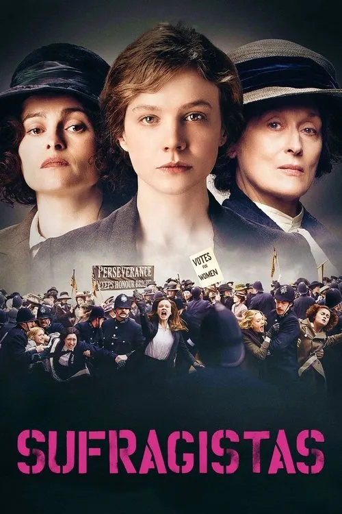 Póster oficial de la película Las Sufragistas en alta calidad