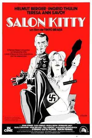 Póster oficial de la película Salón Kitty estrenada en 1976
