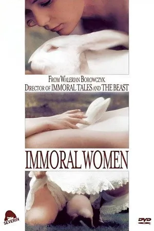 Póster oficial de la película Tres Mujeres Inmorales estrenada en 1979
